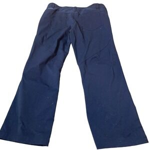 Columbia pants Omni Heat advance repellecy hiking black wide leg SZ 16 nylon